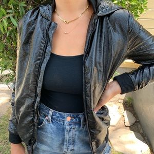 Shiney black jacket